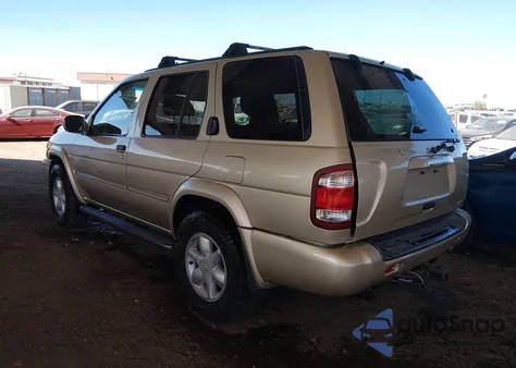 2001 Nissan Pathfinder Le from USA, damaged, VIN JN8DR09Y81W576471